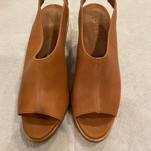Sorel After Hours Slingback, Size 10.5, Color:  Camel Brown